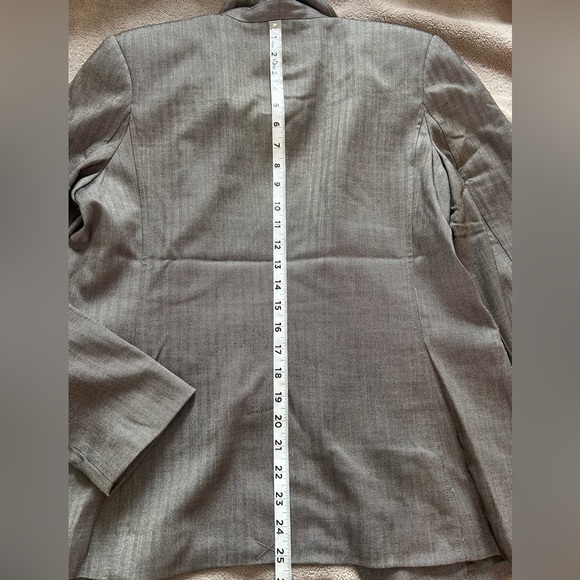 Blue Revival TAYLOR BELTED BLAZER - GREY HERRINGBONE - Picture 5 of 14